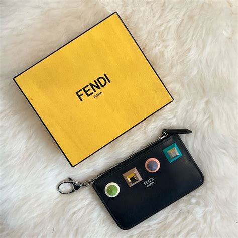 fendi roma key pouch|fendi key rings for men.